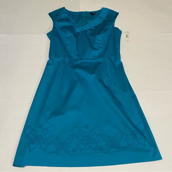 East 5th Dresses & Skirts - East 5th Vibrant Blue Dress with Ruffle Detail